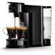 Machine a café dosette - PHILIPS - SENSEO SWITCH HD6592/65 - Noir intense
