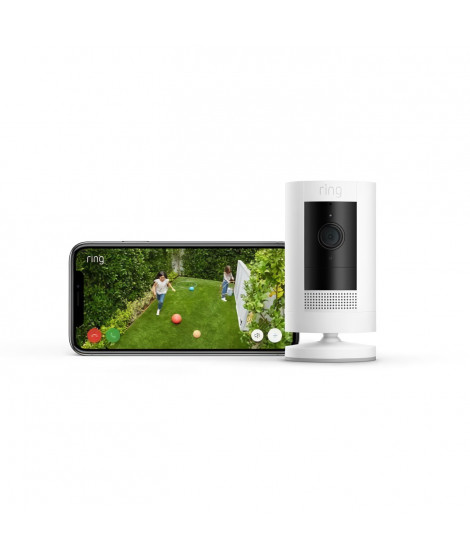 Caméra de Surveillance - RING - Stick Up Batterie - Blanc - 2023 - UE