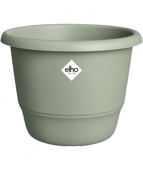Pot de fleurs - ELHO - Amiga Rond 40 - Vert - Ø 39 x H 29 cm - Extérieur - 100% recyclé