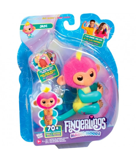 Fingerlings - LANSAY - Magic Moods Jade - Jeu de récré - Des 5 ans