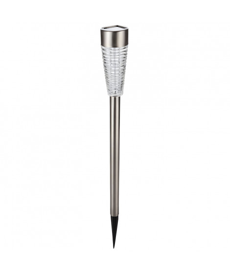 GALIX Lanterne solaire inox H79