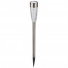 GALIX Lanterne solaire inox H79