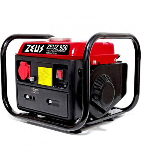 ZEUS Groupe électrogene 720W a moteur essence 2 temps ZEUZ 950