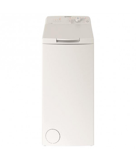 INDESIT - Lave-linge top BTWL65230FR