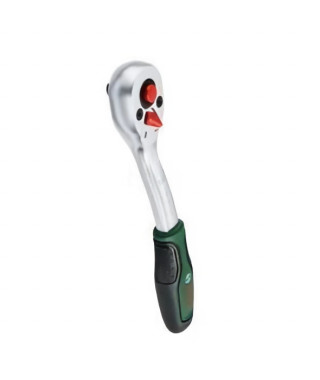 Bosch Clé a cliquet 1/4 (couple élevé jusq. 93 Nm  méca. a 72 dents  bouton de verr inverseur intuitif  manche courbé)
