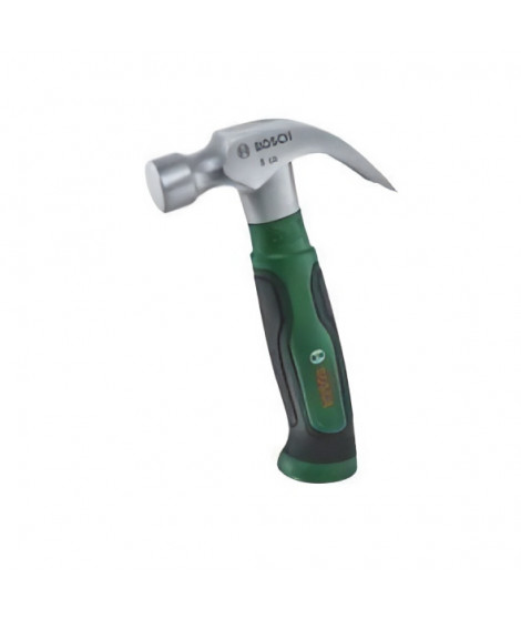 Bosch Marteau arrache-clou 225 g (acier carbone dur  arrache-clou en V  manche Softgrip  faibles vibrations)