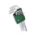 Bosch set de clés Allen - 9 pieces