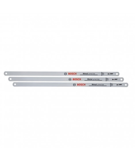 Bosch Set de 3 lames de scie alternative de 300 mm (lame bimétal durable pr coupes ds métal/plast./bois tendre/mat. composites)