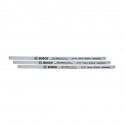 Bosch Set de 3 lames de scie alternative Precise 150 mm (lame bimétal durable pour coupes précises métal/plast./bois tendre)