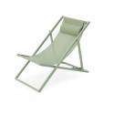 Chilienne PAROS - Structure en acier - L 63 x P 104 x H 85 cm Vert kaki