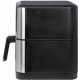 Friteuse sans huile - JOCCA - 2193 - 8L - 1800 W - 30,3 x 38,3 x 35,1 cm - Acier inoxydable