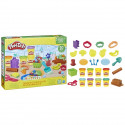 Play-Doh Mon petit jardin, Coffret de pâte a modeler pour faire pousser des fleurs et fruits avec accessoires, Des 3 ans
