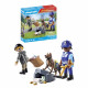 PLAYMOBIL 71731 Policier chien de recherche et voleur