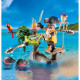 PLAYMOBIL 71795 Pirate avec arbalete et poissons a viser