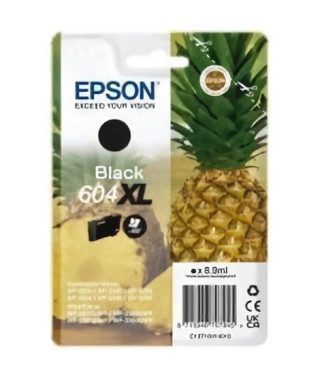 Cartouche d'encre - EPSON - Ananas 604XL - Noir - Haute capacité - 500 pages