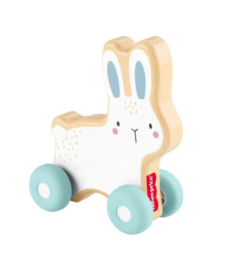 LAPIN A POUSSER EN BOIS
