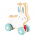 LAPIN A POUSSER EN BOIS