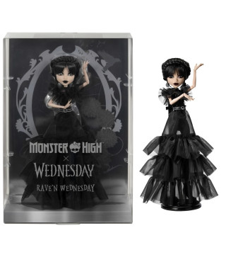 Monster High-Mercredi Addams en Tenue de Bal-Poup?e - Monster High - HXJ03