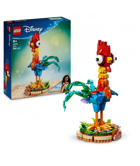 LEGO | Disney Vaiana 2 43272 Heihei - Jouet pour fille des 9 ans avec poulet a construire