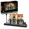 LEGO Icons 10362 Le café français - Décoration parisienne pour étagere - Set pour adulte