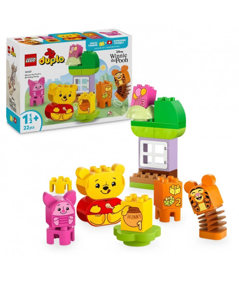 LEGO DUPLO | Disney 10457 L'Anniversaire de Winnie l'Ourson - Jeu de construction 18 mois