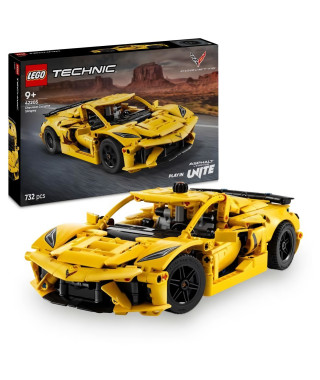 LEGO Technic 42205 Chevrolet Corvette Stingray - Voiture de sport pour garçon des 9 ans
