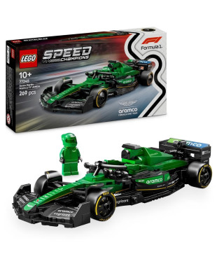LEGO Speed Champions 77245 Voiture F1 Aston Martin Aramco AMR24 - Jouet pour garçon 10 ans