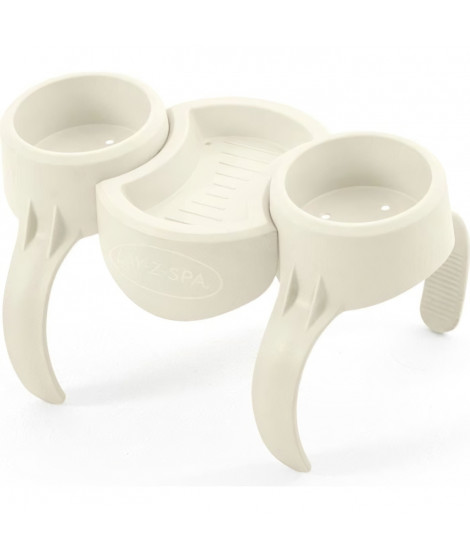 Porte-Boisson pour Lay-Z-Spa - BESTWAY - Compatible tous Lay-Z-Spa sauf Vancouver et Helsinki - Gris