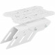 Support Simracing & Flightsim - OPLITE - Pour cockpit GTR S8 Full Force - Blanc - Compatible frein a main, boîte de vitesse, …