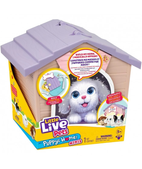 Niche surprise - LITTLE LIVE PETS - Chien rose - Modele aléatoire - Accessoires inclus