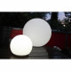 Boule solaire - Luna - Grande taille - Ø 56 cm - Blanc