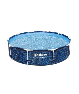 Piscine hors sol tubulaire BESTWAY - Steel Pro - 305 x 66 cm - Ronde