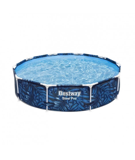 Piscine hors sol tubulaire BESTWAY - Steel Pro - 305 x 66 cm - Ronde