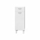 ESSENTIEL - Meuble de rangement 1 porte 1 tiroir - Blanc - L 30 cm