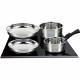 Batterie de cuisine induction - Arthur Martin - AM4485 - Acier inoxydable - 10 pieces - Poignée amovible - Tous feux dont ind…