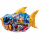 Jouet de dissection - TRÉSOR X - Méga Requin - 30 cm - 35 surprises - Trésor en or véritable