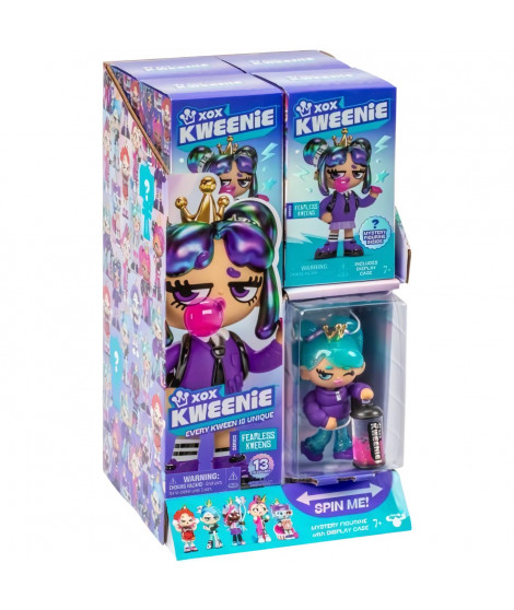 Poupée surprise - XOX KWEENIE - Série Fearless - 13 cm - 13 modeles a collectionner - Modele aléatoire