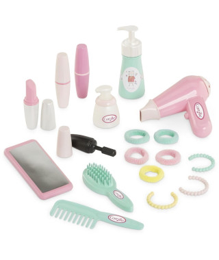Accessoires poupons - COROLLE - Ma Valise Beauté - 20 accessoires - des 18 mois