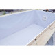 Feutre de protection de sol pour piscine - UBBINK - 200 g/m² - L 2 x l 7 m