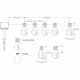 Guirlande - GALIX - G4545 - 15 Ampoules - Blanc chaud - 4,80 m