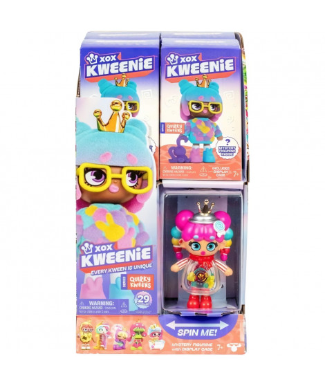 Poupée surprise - XOX KWEENIE - Série Quirky - 13 cm - 13 modeles a collectionner - Modele aléatoire