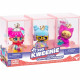 Pack de poupées - XOX KWEENIE - Série Quirky - 13 cm - 3 poupées incluses - Finitions uniques
