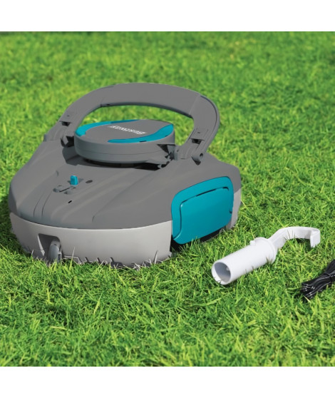 Robot aspirateur - Bestway - Cristal - Rechargeable et autonome - 10m²
