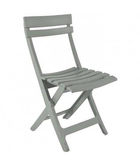 Chaise pliante - GROSFILLEX - MIAMI - Vert Tender