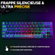 Pack gaming 2 en 1 - THE G-LAB - COMBO HYDRO - Clavier et souris filaires - Noir/Gris