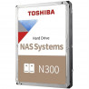 Disque dur interne - TOSHIBA - NAS N300 - 14 To - 7200 tpm - Haute fiabilité - RAID
