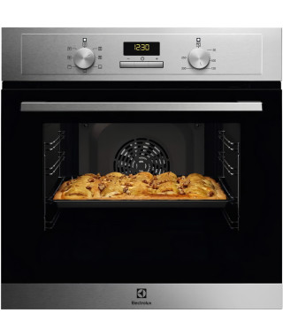 Four encastrable multifonction catalyse - ELECTROLUX - EOH3C10BX - Inox anti-trace - Porte ventilée 2 verres