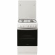 Cuisiniere a gaz - INDESIT - IS5GOPMW/FR - 4 feux - 50 cm - Blanc - Four a gaz 68L