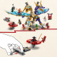 LEGO NINJAGO 71836 Arc : le dragon de la concentration, Jeu pour garçon ou fille des 9 ans