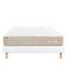 LUXURY LITERIE - Ensemble matelas + sommier - SUBLIME - 140 x 190 cm - Tapissier - Ferme  - Face été/hiver